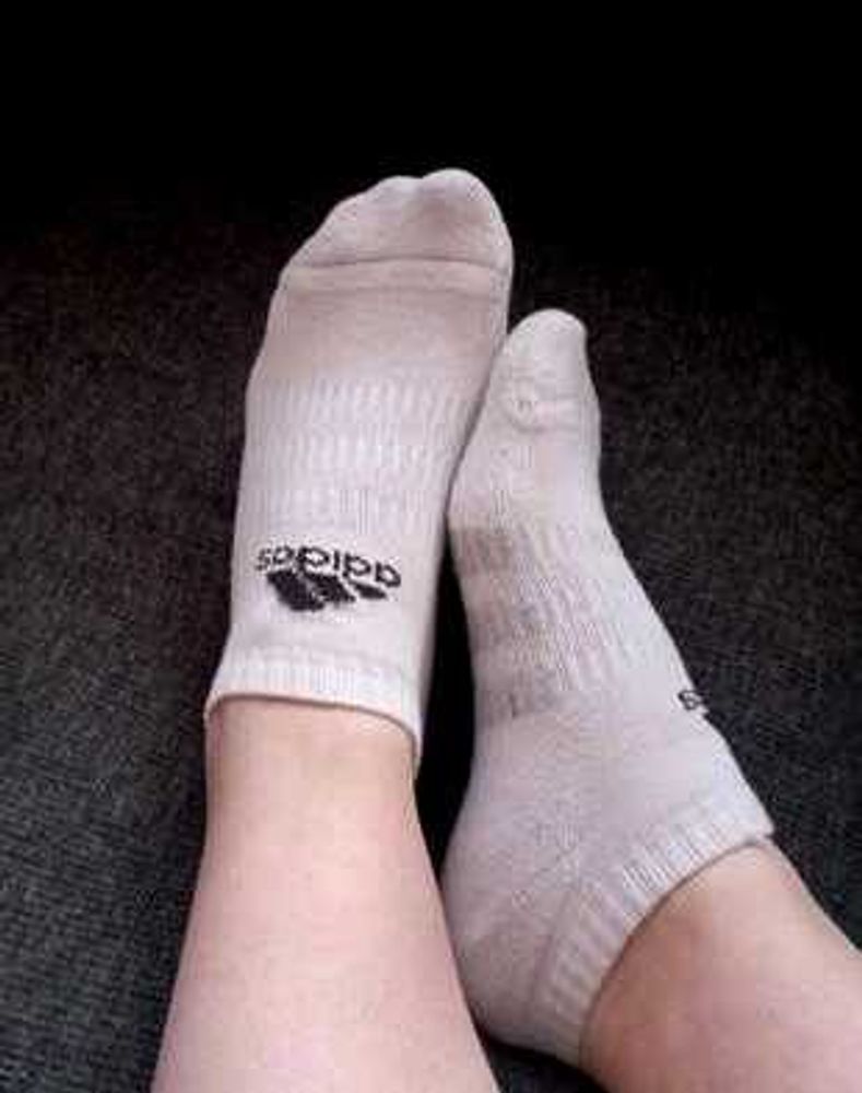 Adidas &amp; Striped Socks (2 pairs)