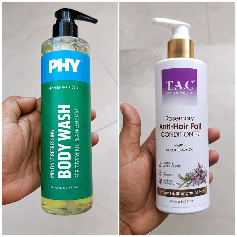 PHY Body Wash &amp; TAC Conditioner Set