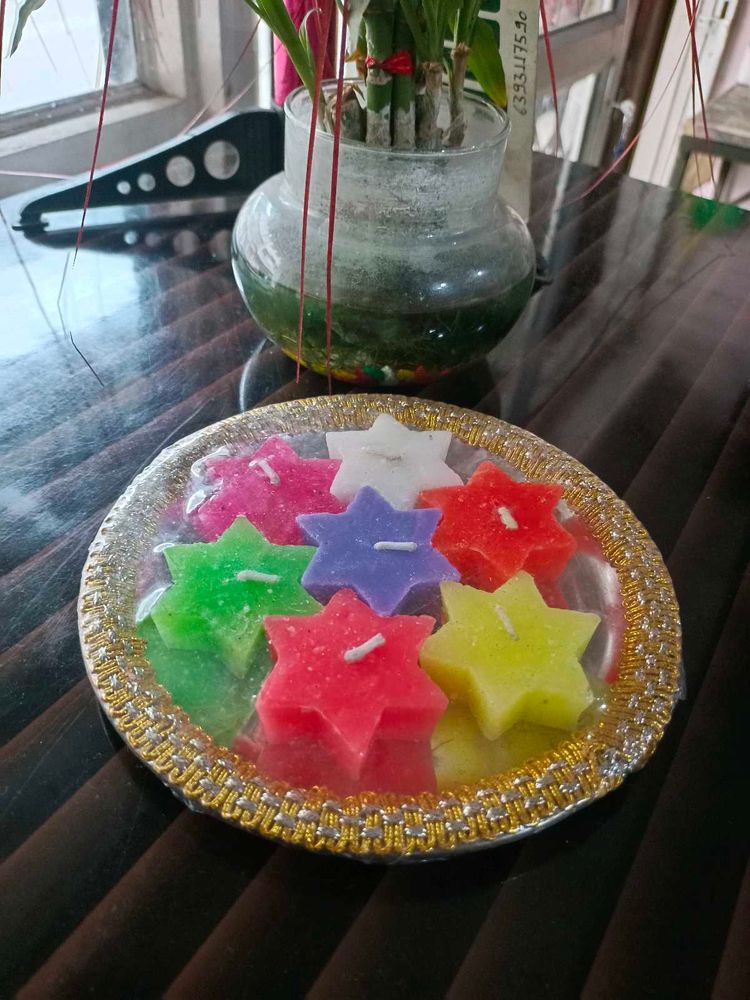 Star Shaped Candles