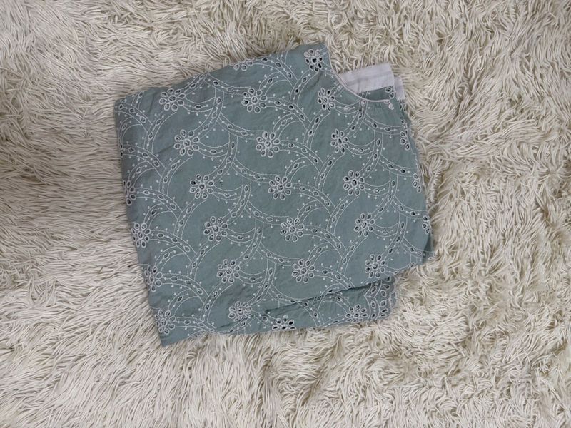 Embroidered Cotton Blouse
