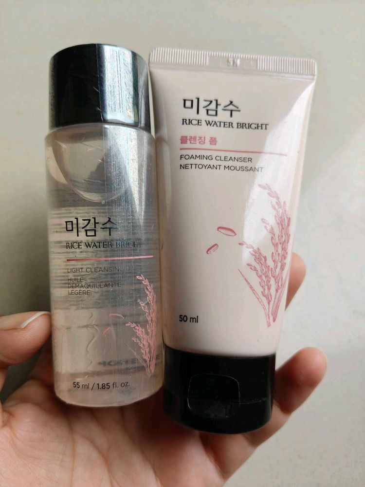 Rice Water Bright Foaming Cleanser Duo