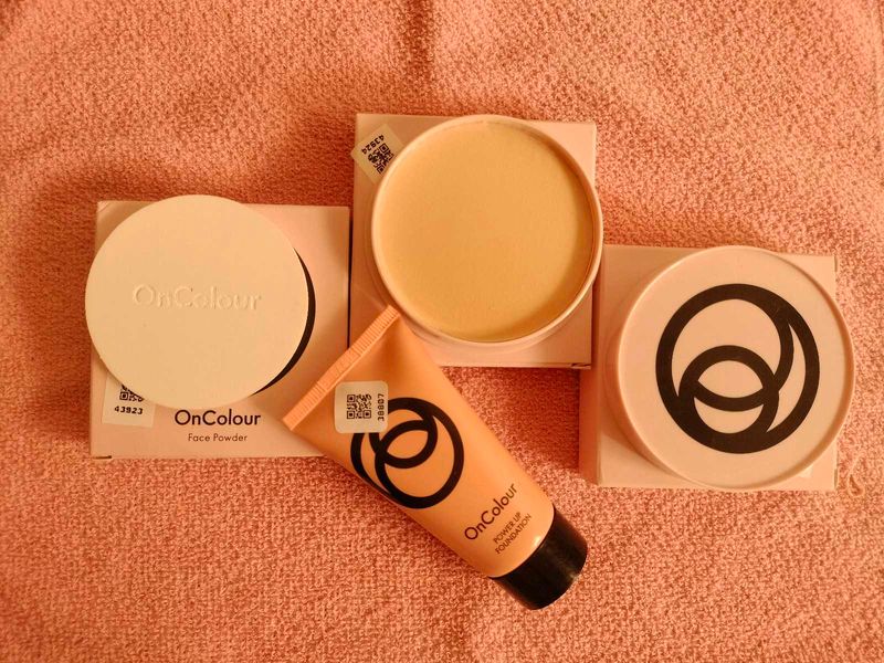 OnColour Face Powder &amp; Foundation Set