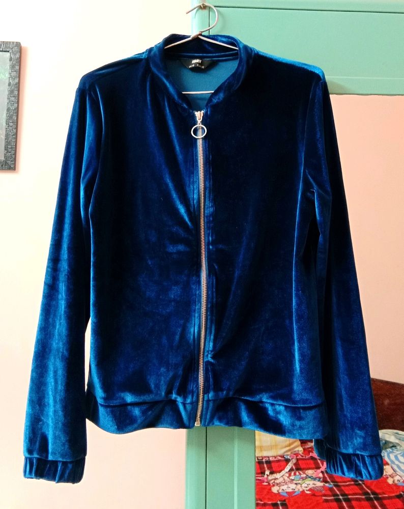 Max Brand Velvet Jacket.