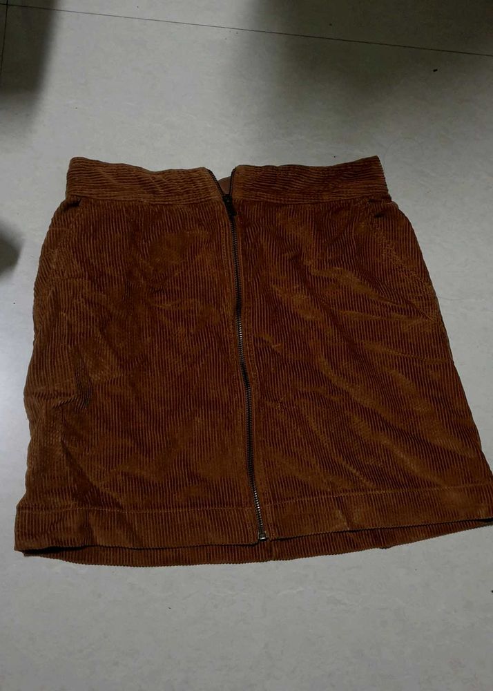 cute brown skirt