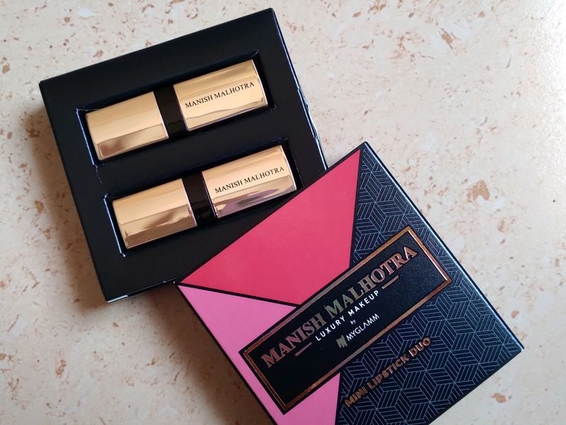 MANISH MALHOTRA MINI LIPSTICK DUO 💋
