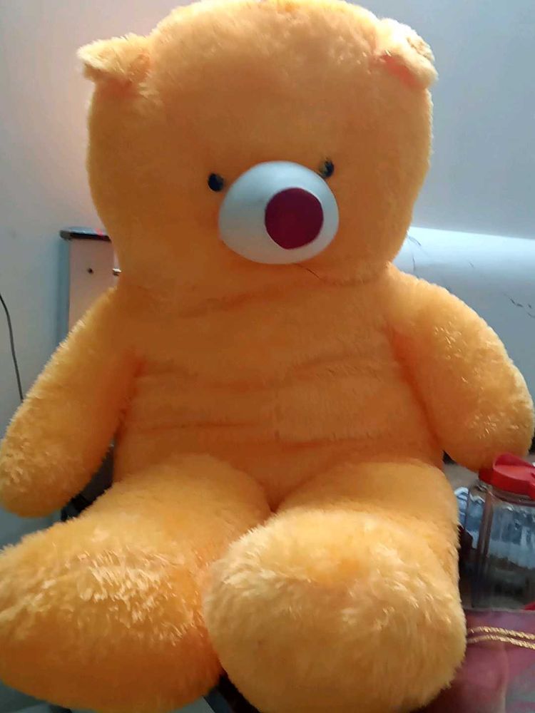 Giant 6 " fit Teddy Bear yellow 💛 big size nee