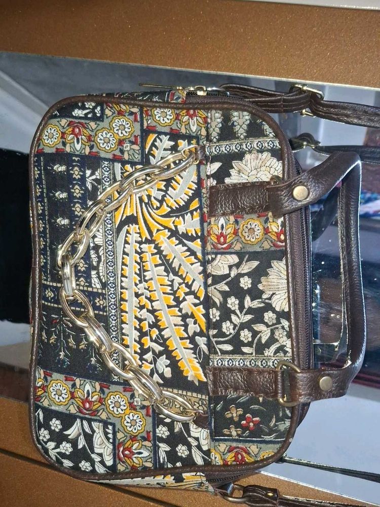 Unique Patchwork Shoulder Bag