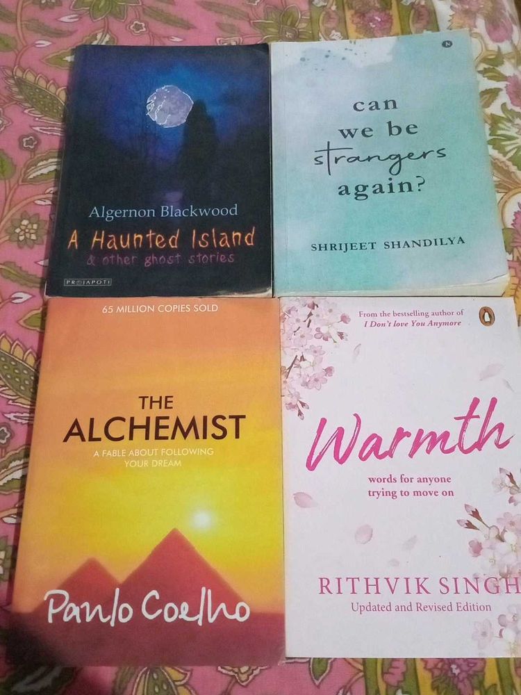 Set of 4 Paperback Books