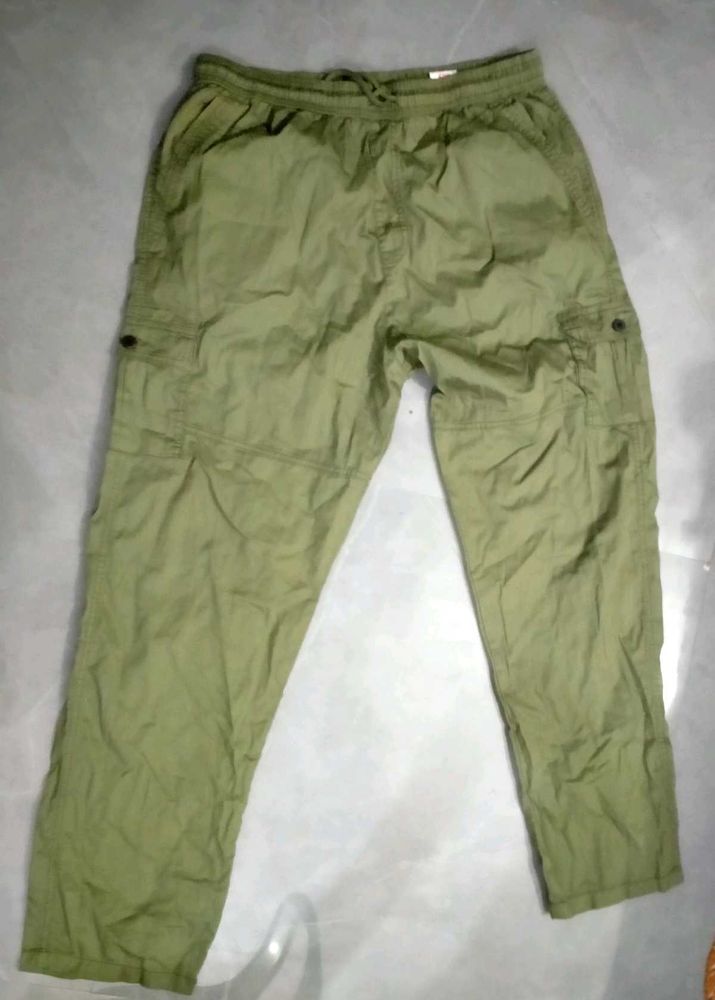 Olive Green Cargo Pants