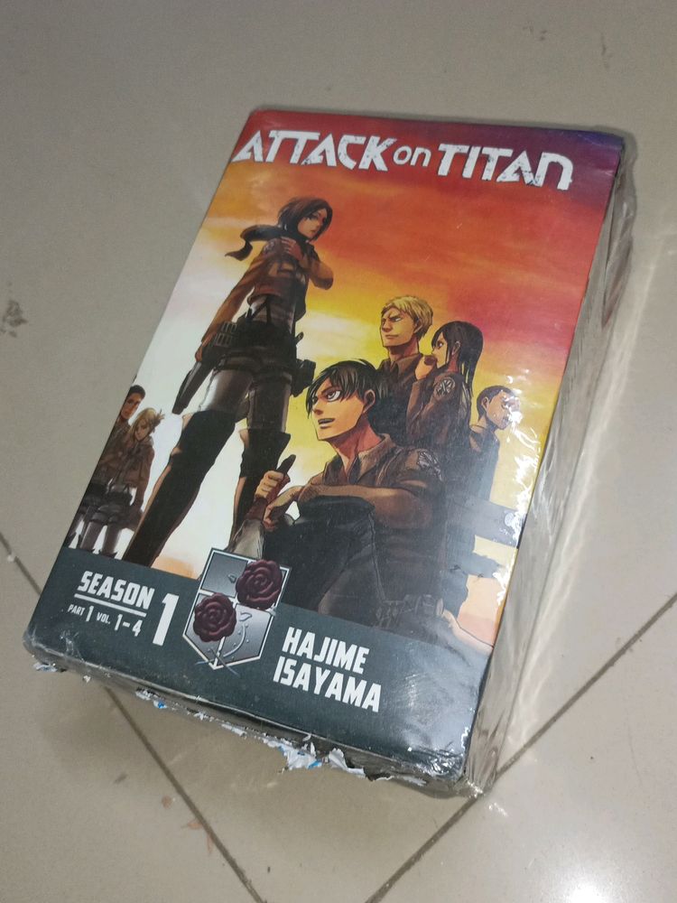 Attack On The Titans Manga Set 4 Comic