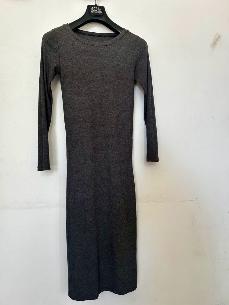 Ribbed Body con Dress