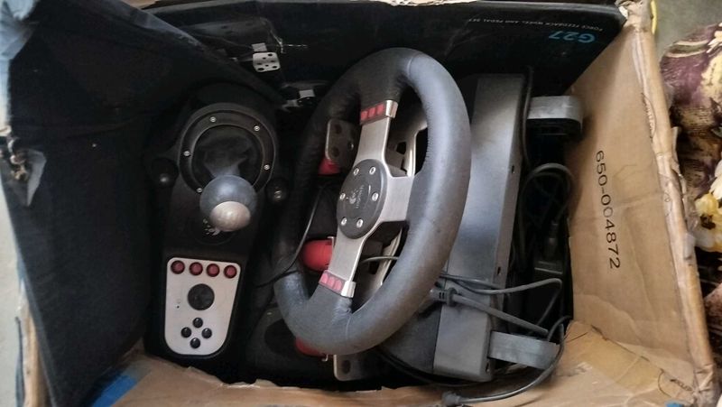 Logitech G27 Racing Wheel &amp; Pedals