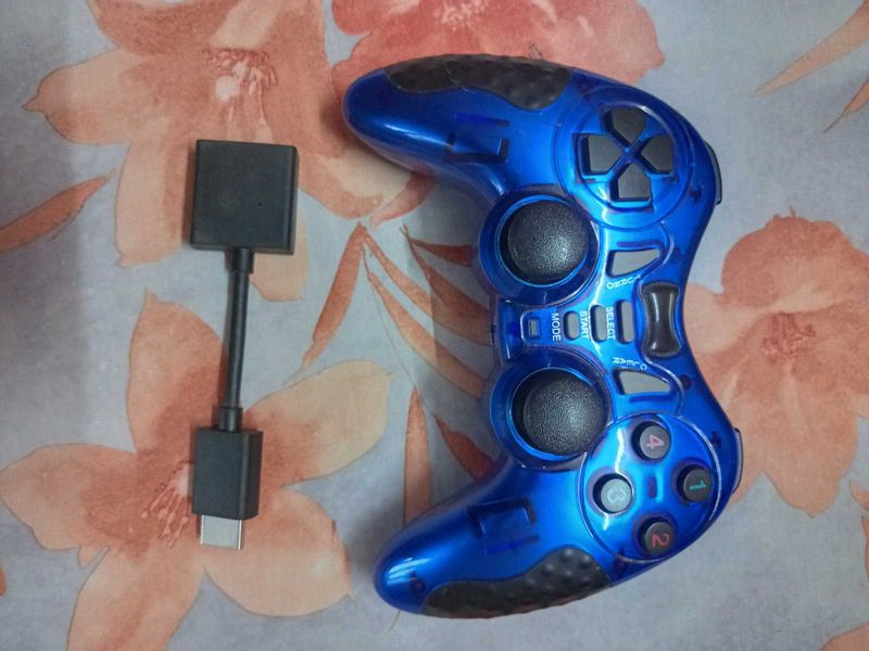 Blue Wireless Controller