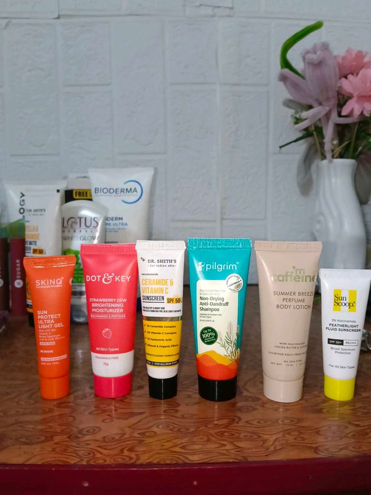 Assorted Skincare &amp; Sunscreen Lot