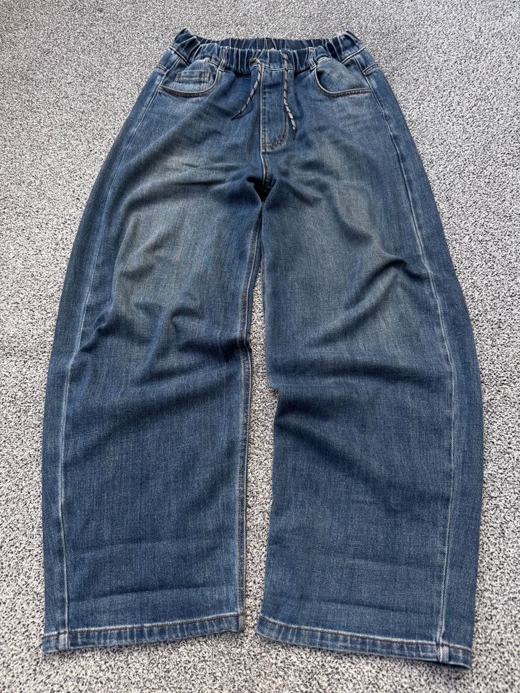 Wide Leg Denim Jeans