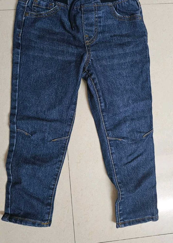 Classic Blue &amp; black Denim Jeans