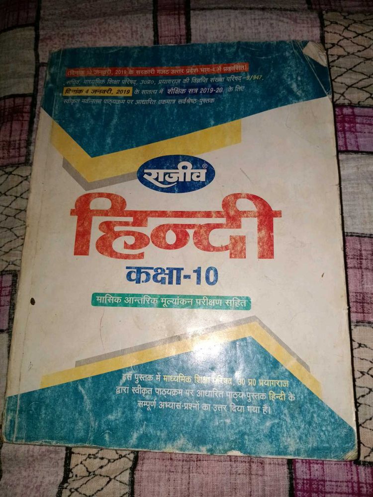 class 10 hindi book