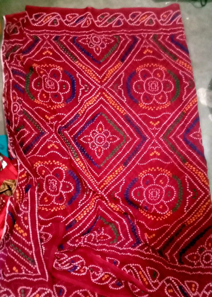 Chunri Print Soft Sari New