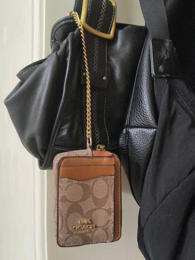 Coach Signature Card and Cash Wallet