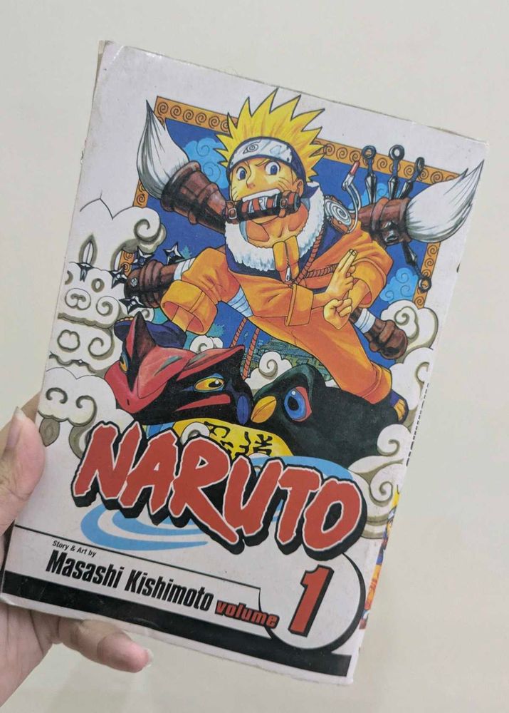 Naruto Vol 1 Manga