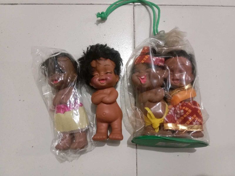 Set of 4 Vintage Baby Dolls