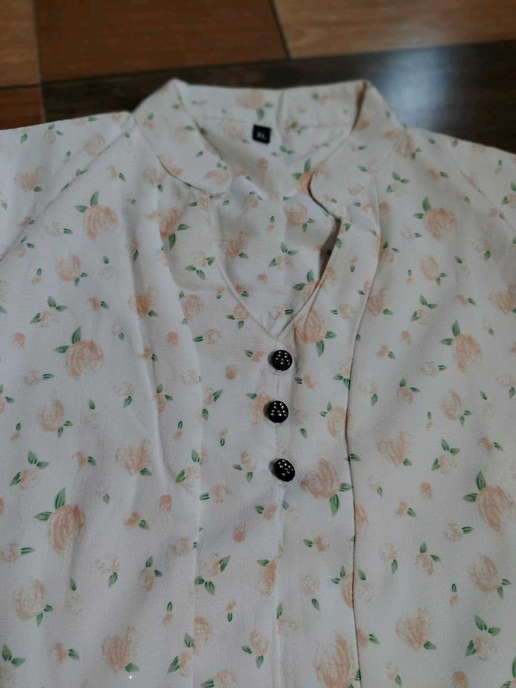 Elegant Floral Kurta