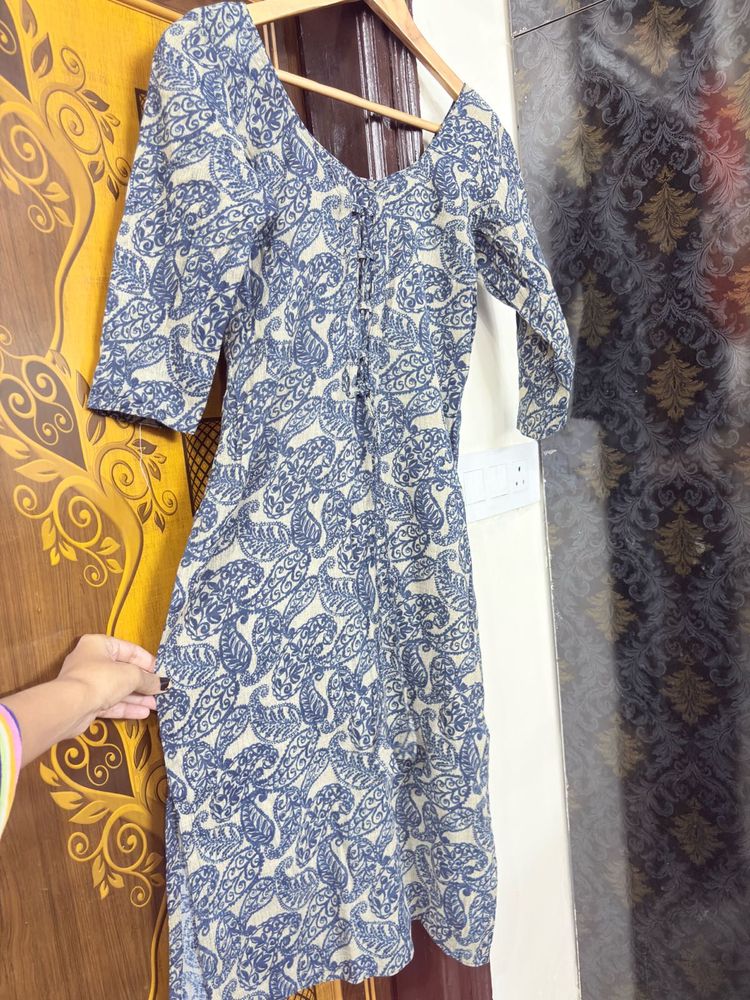 Paisley Print Kurta