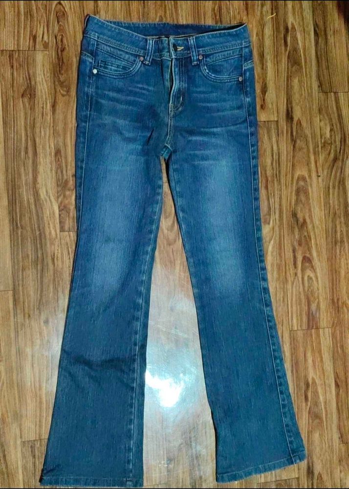 Classic Blue Flare Jeans