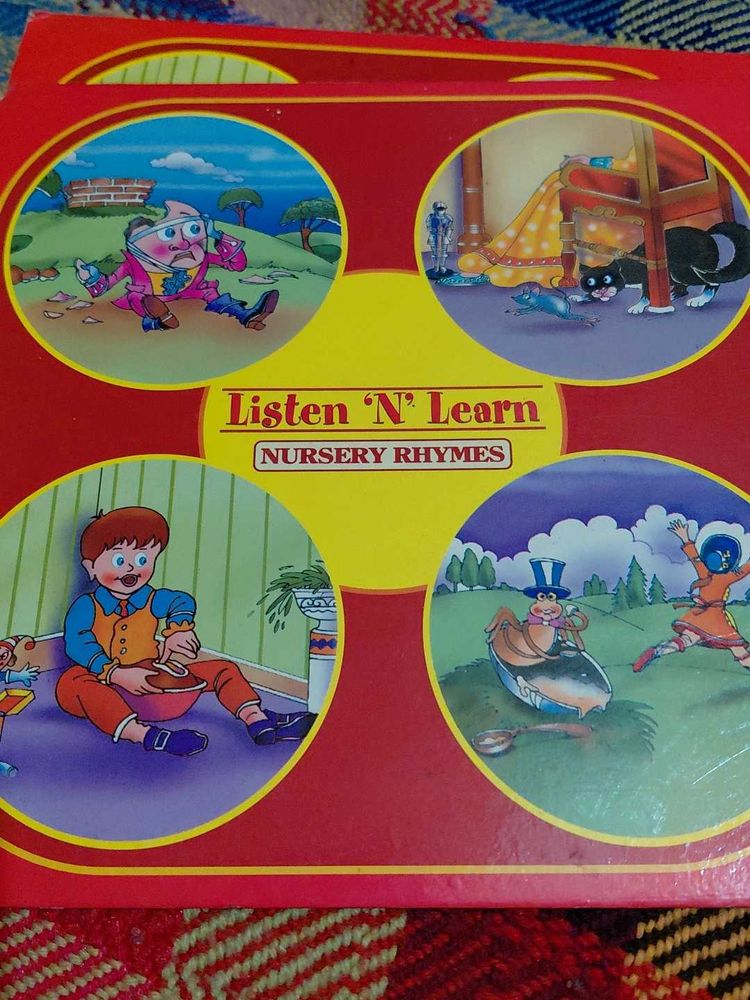 Listen 'N' Learn Nursery Rhymes 10 total