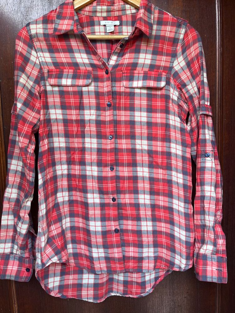Check Cotton Shirt