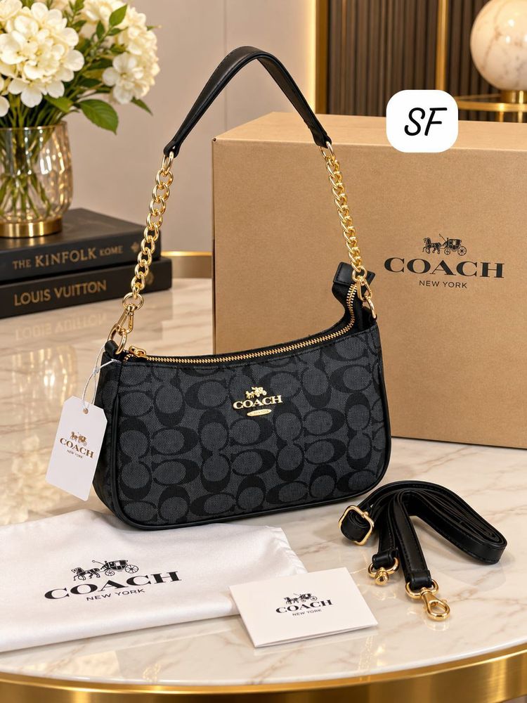 Coach Monogram Shoulder Bag