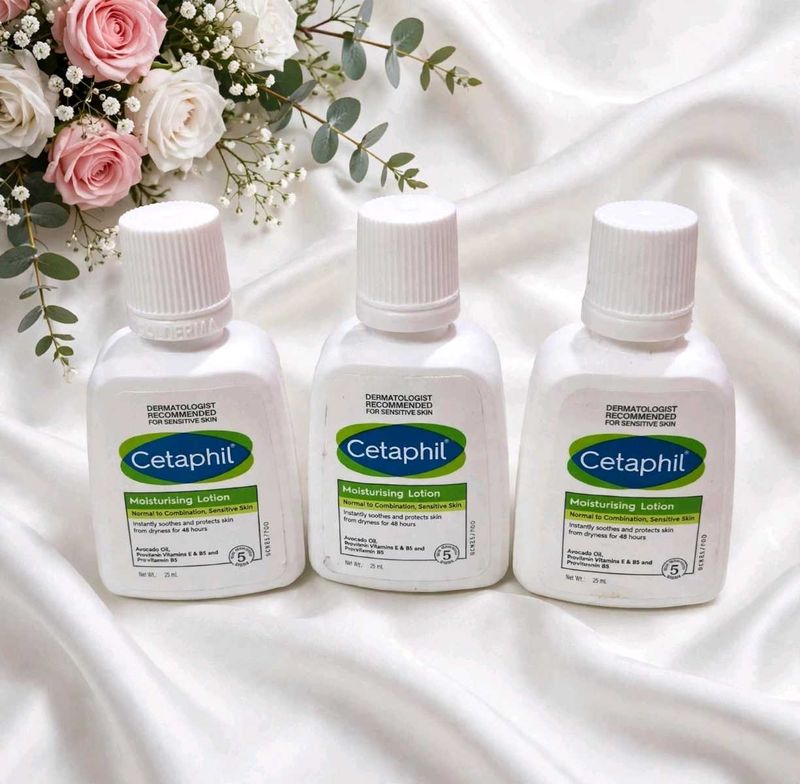 Cetaphil Moisturising Lotion 25ml x 3 Combo 💖 | F