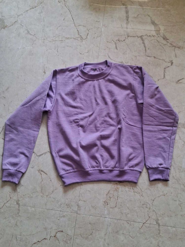 Lavender Crewneck Sweatshirt