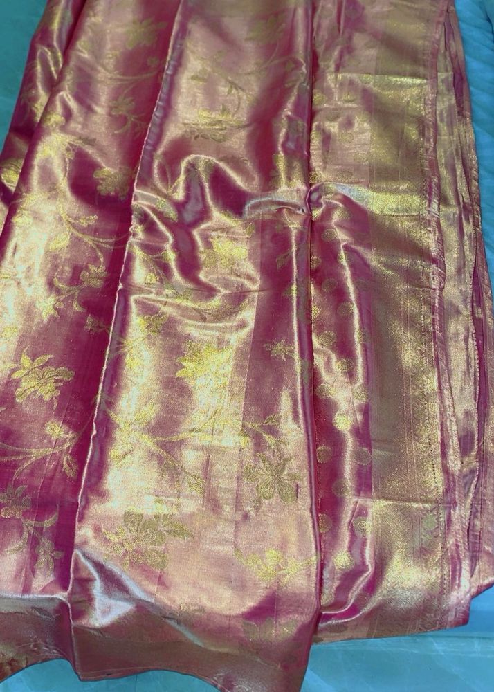 Pure silk Bangalore Pattu sarees with blouse piece