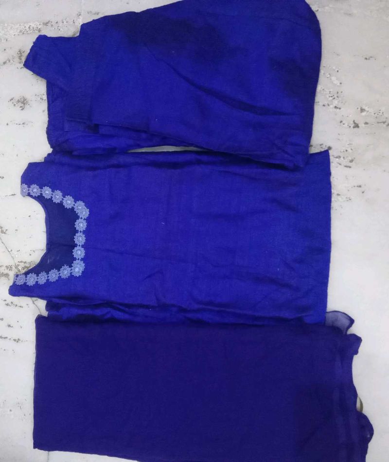 3 Piece Suit Dupatta And Salwar