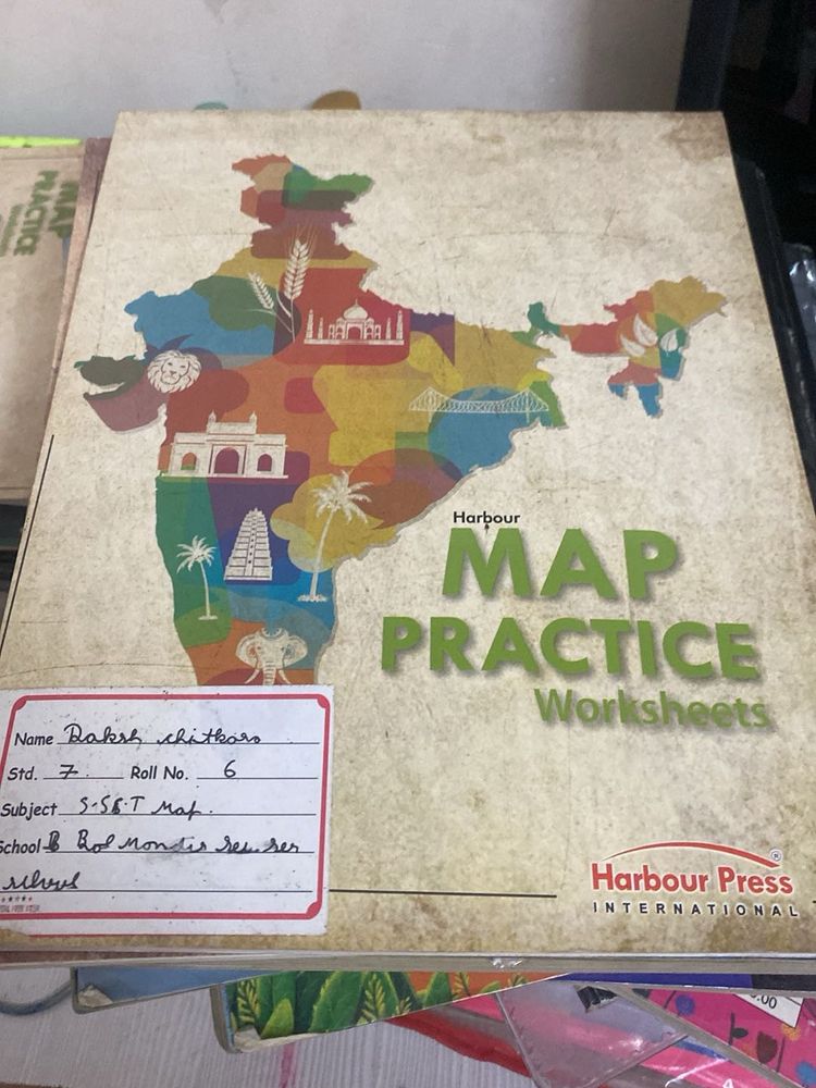 Harbour Map Practice Worksheets