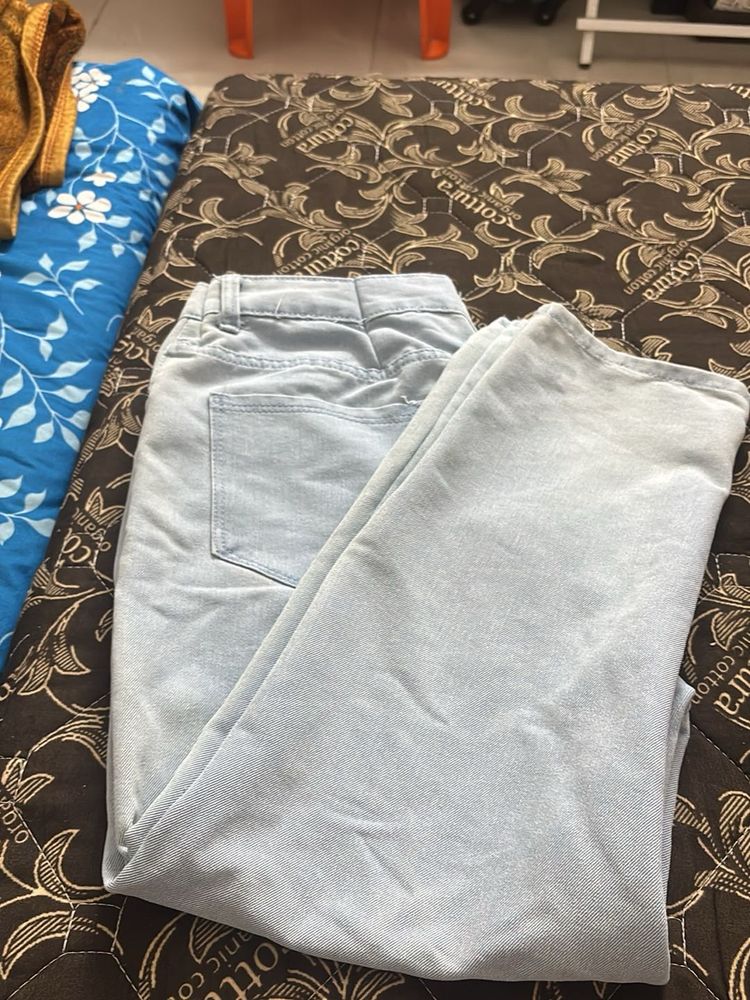 Light Wash Denim Jeans