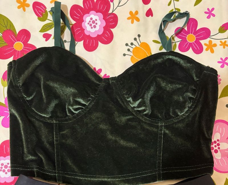 Velvet Corset Top❤️‍🔥