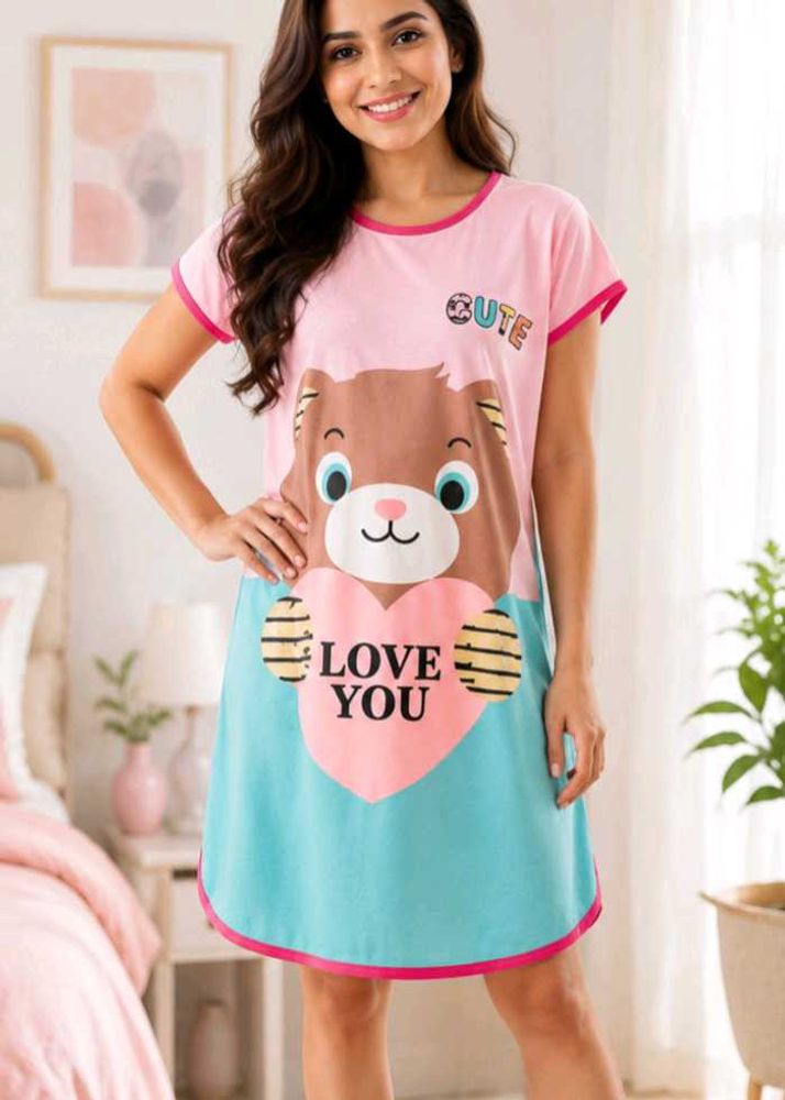 Cute Teddy Bear Night top