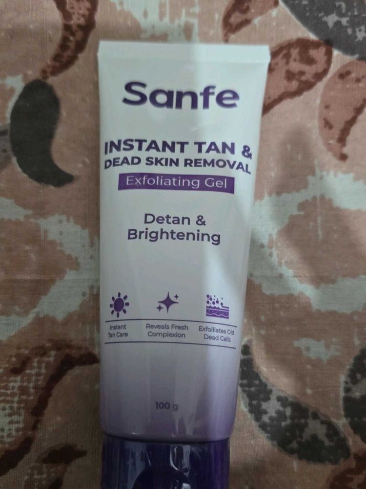 Sanfe Instant Tan &amp; Dead Skin Removal Gel