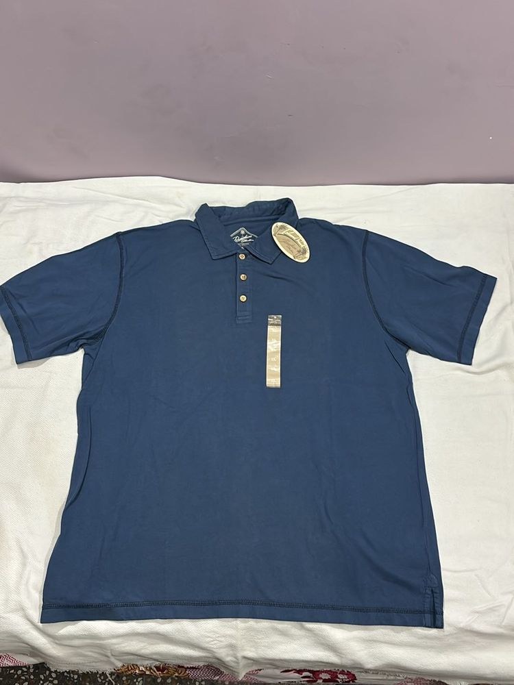 Men's Blue Polo Shirt