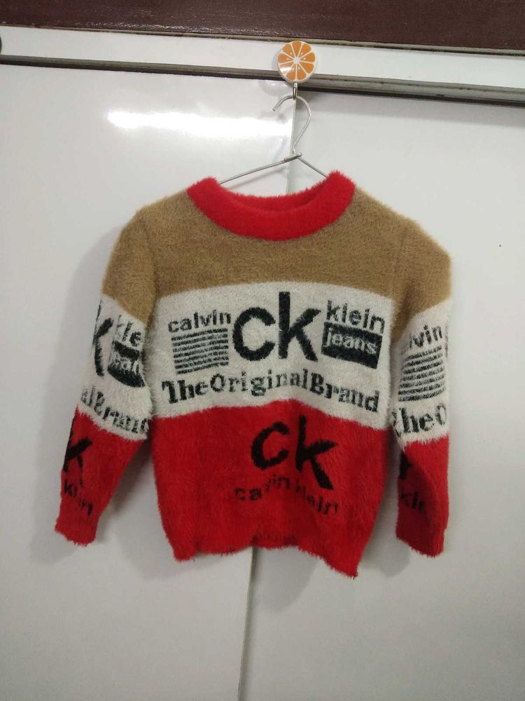 Rabbit Wool Sweater For Kids
