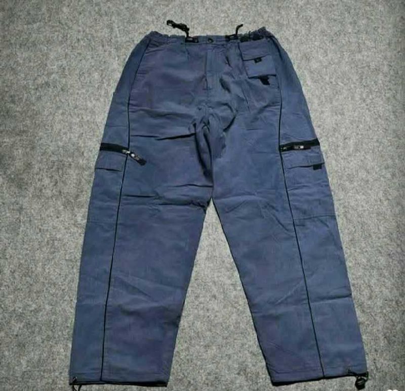 Men's Blue Cargo Pants