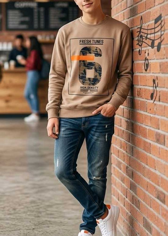 Fresh Tunes Graphic Sweatshirt