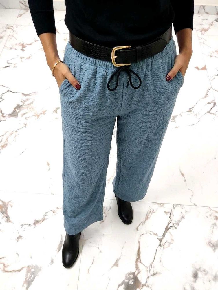 sea green Palazzo Pants