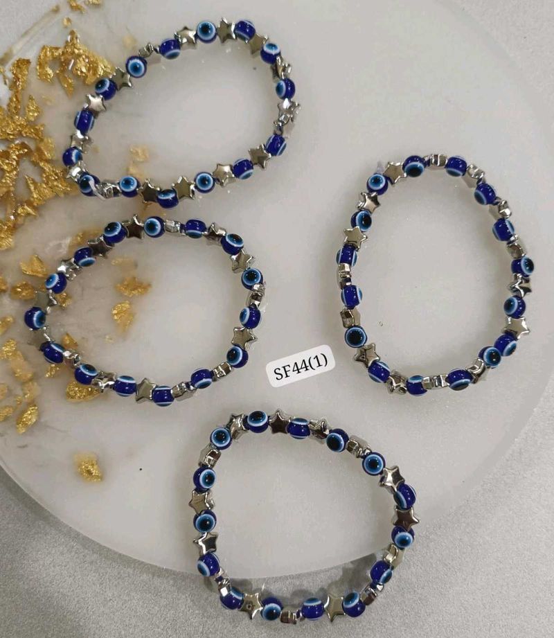 Set Of 10 Evil Eye Bracelet