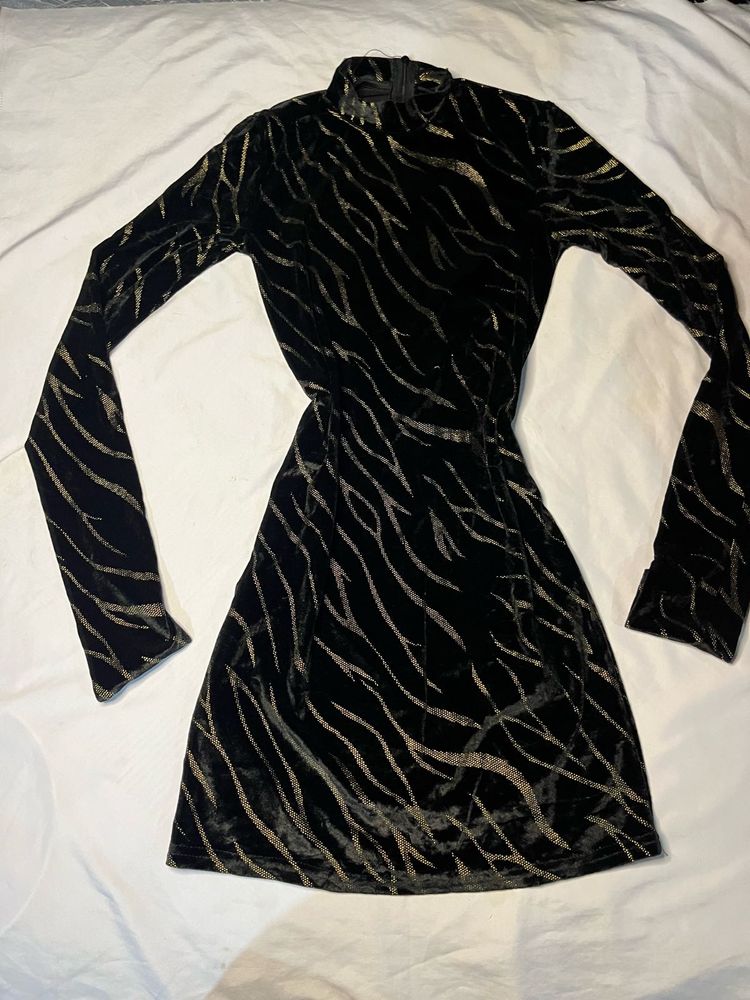 Velvet bodycon Dress