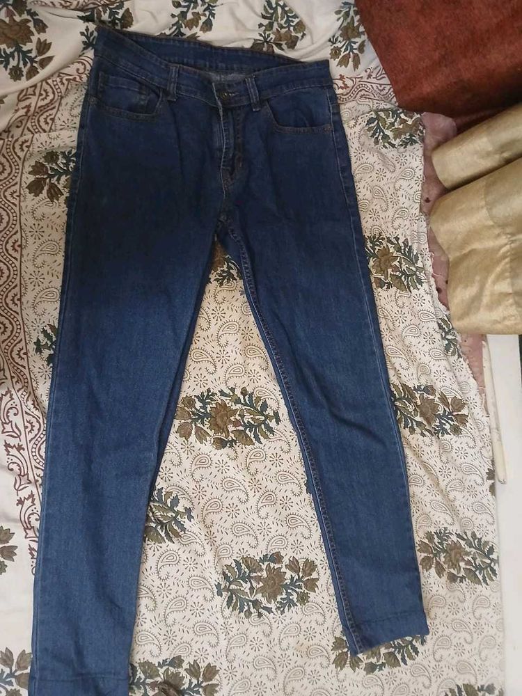 Classic Blue Denim Jeans