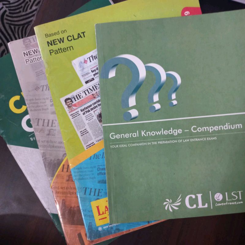 GK And Vocabulary Books For Law Preparation