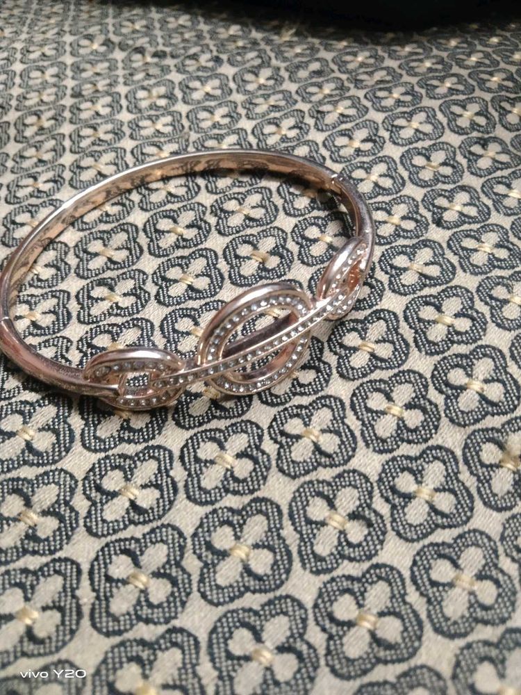 Sparkling CZ Infinity Bracelet